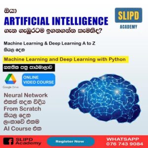 Machine learning and deep learning with python